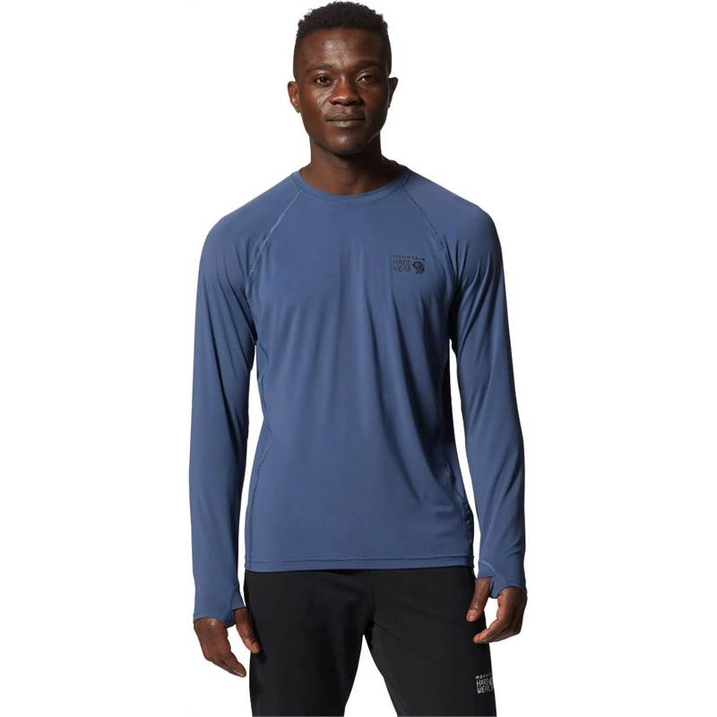 Mountain Hardwear Mens Crater Lake Long Sleeve Crew Shirt-1